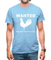 WANTED nice warm home for my cock Mens T-Shirt