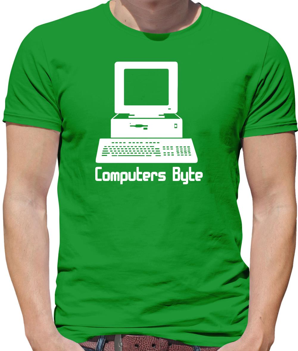 Computers Byte Mens T-Shirt