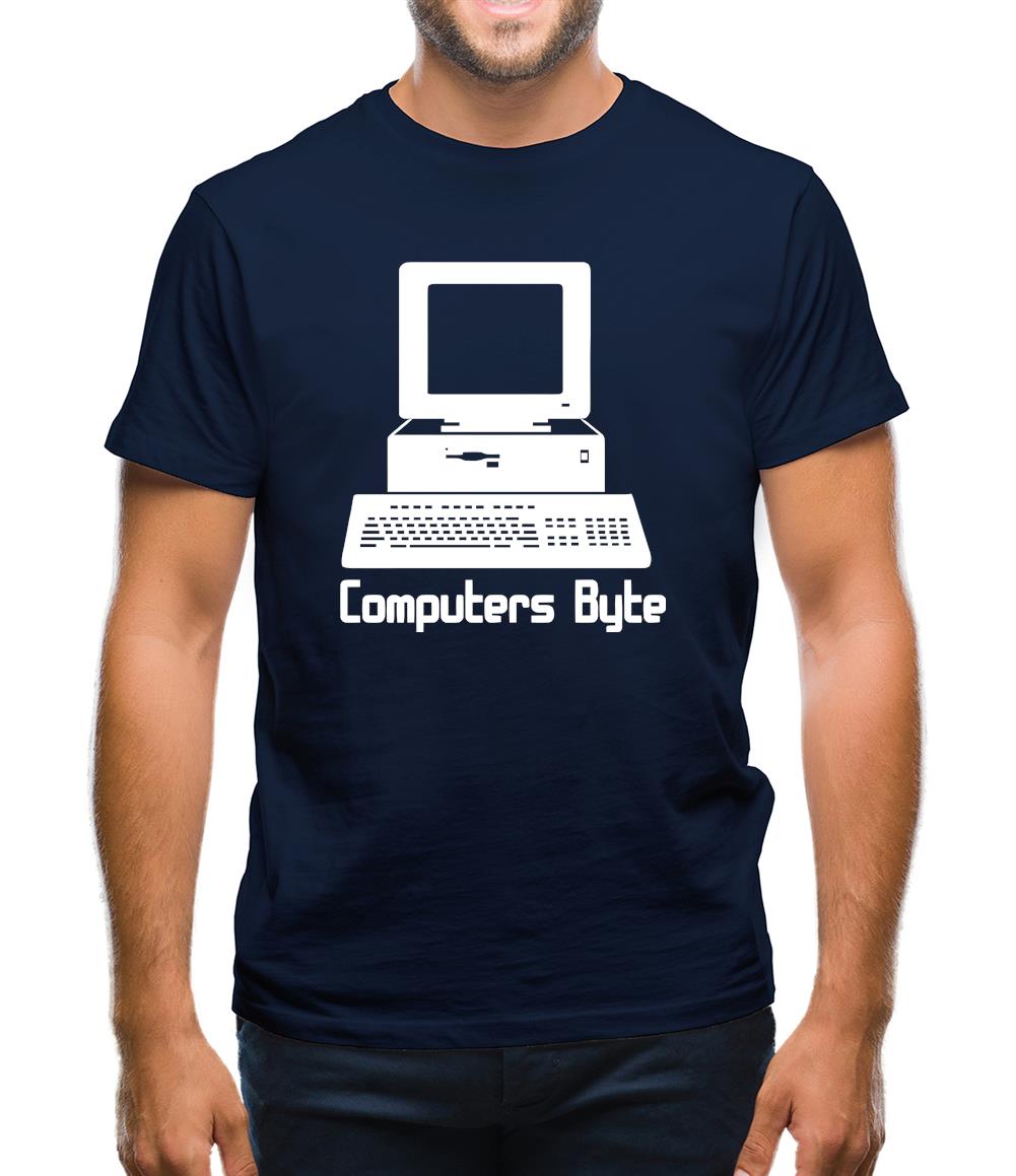 Computers Byte Mens T-Shirt