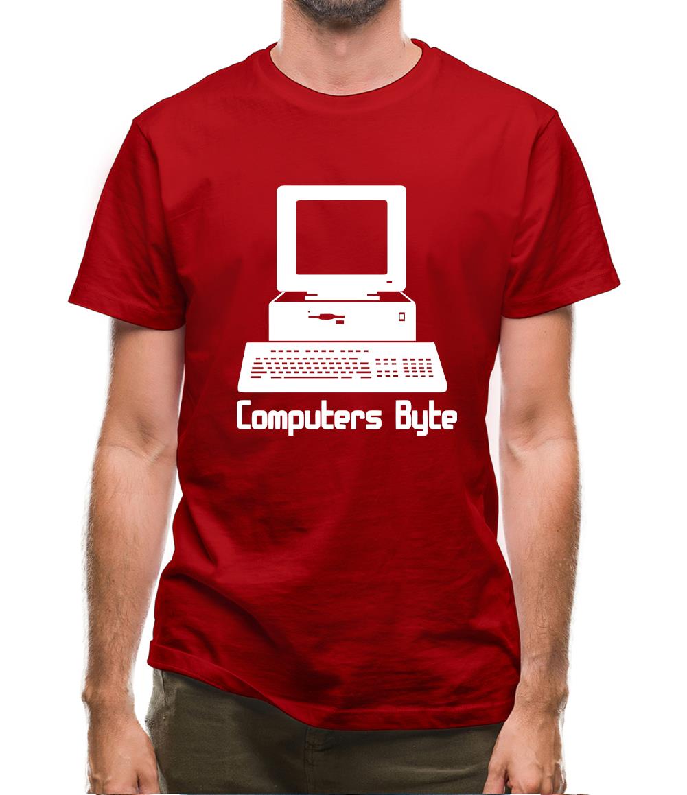 Computers Byte Mens T-Shirt