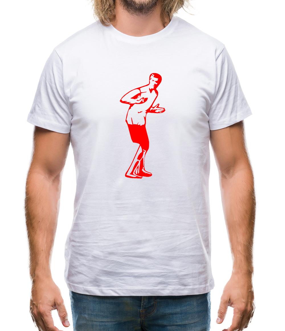 Crouch's robot dance Mens T-Shirt