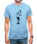 Crouch's robot dance Mens T-Shirt