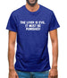 The liver is evil. It must be punished Mens T-Shirt