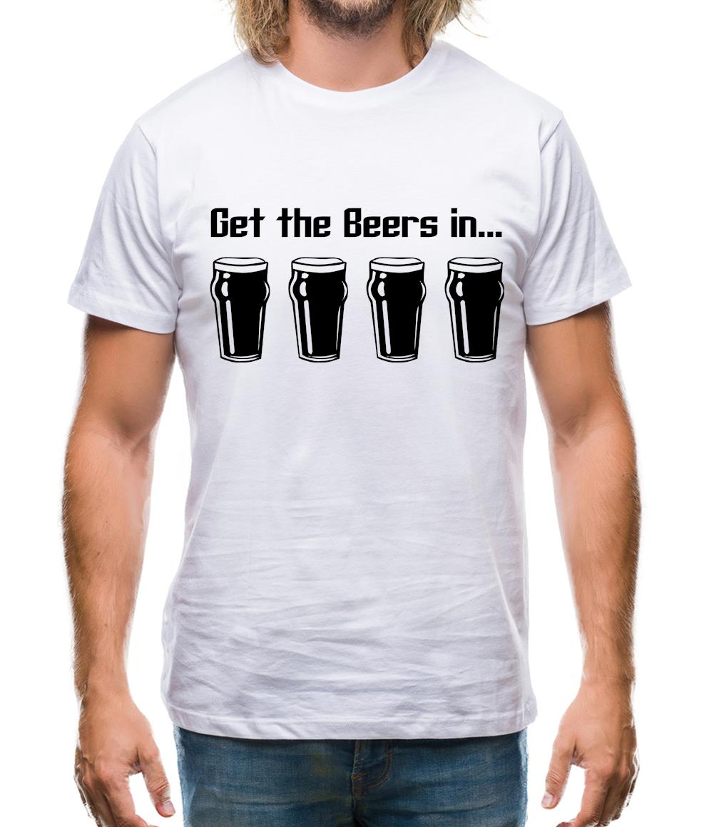Get the beers in Mens T-Shirt