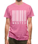 Wasted Barcode Mens T-Shirt