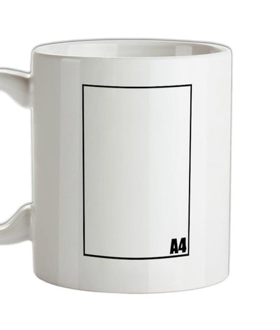 A4 Paper Ceramic Mug