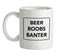 Beer Boobs Banter Ceramic Mug