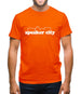 Speaker City Mens T-Shirt