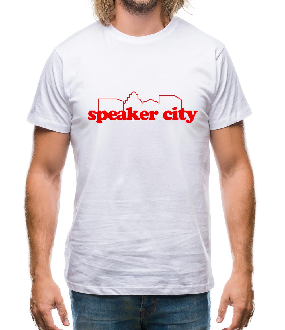 Speaker City Mens T-Shirt