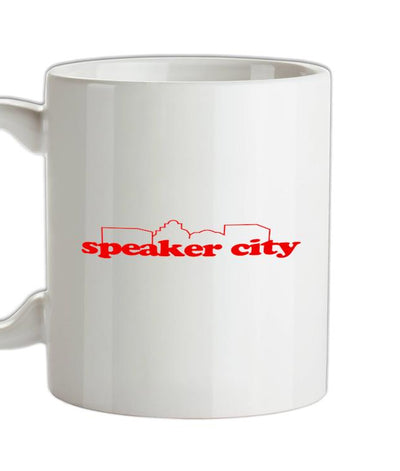 Speaker City Ceramic Mug