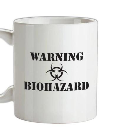 Warning Biohazard Ceramic Mug