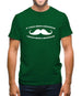 If I Could Grow A Moustache I Would Grow A Moustache Mens T-Shirt