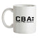 CBA Can't Be Arsed Ceramic Mug