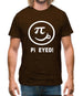 Pi Eyed Mens T-Shirt