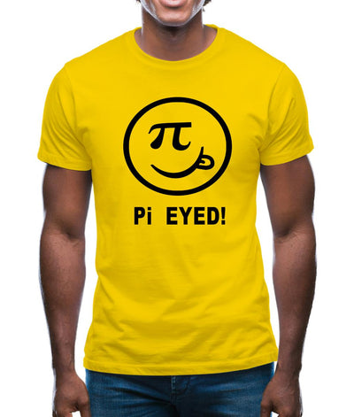 Pi Eyed Mens T-Shirt
