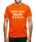 Grow Your Beard It's Nice! Mens T-Shirt