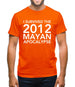 I Survived The 2012 Mayan Apocalypse Mens T-Shirt