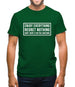 Enjoy Everything Regret Nothing Don't Wipe It On The Curtains Mens T-Shirt