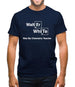 Walter White Was My Chemistry Teacher Mens T-Shirt