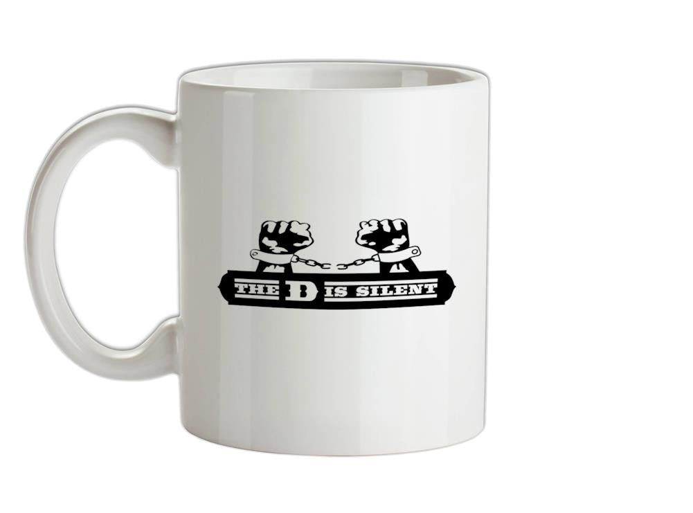 The D Is Silent Ceramic Mug