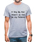 If only my hair wasn't as thin as my patience Mens T-Shirt