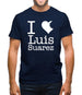 I Heart Luis Suarez Mens T-Shirt