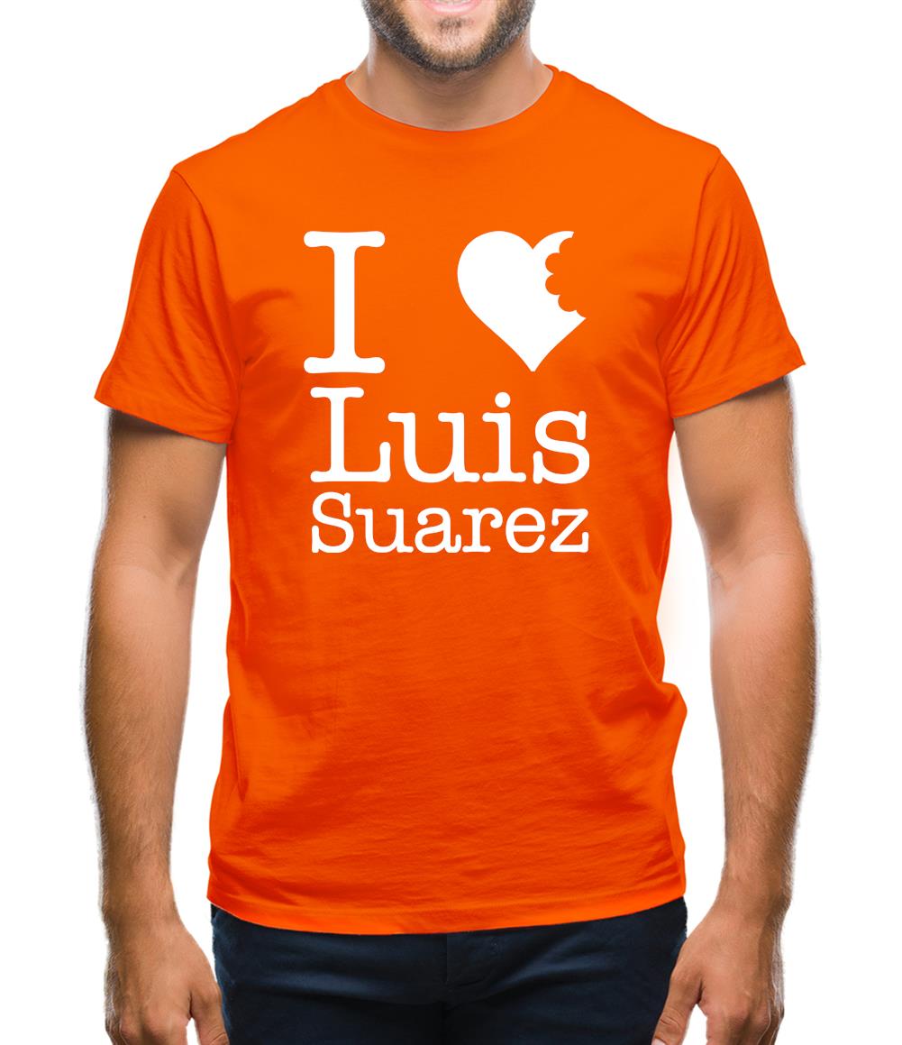 I Heart Luis Suarez Mens T-Shirt