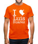 I Heart Luis Suarez Mens T-Shirt