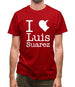 I Heart Luis Suarez Mens T-Shirt