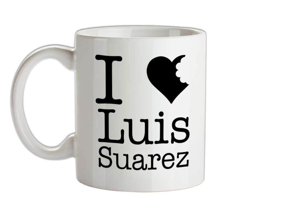 I Heart Luis Suarez Ceramic Mug