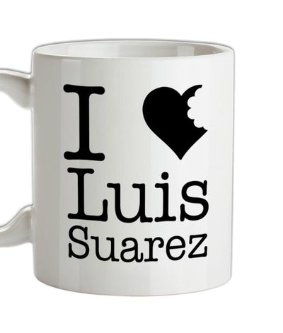 I Heart Luis Suarez Ceramic Mug