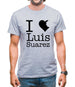 I Heart Luis Suarez Mens T-Shirt