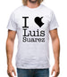 I Heart Luis Suarez Mens T-Shirt