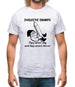 Dyslectic dwarfs. They aren't big and they aren't clever Mens T-Shirt