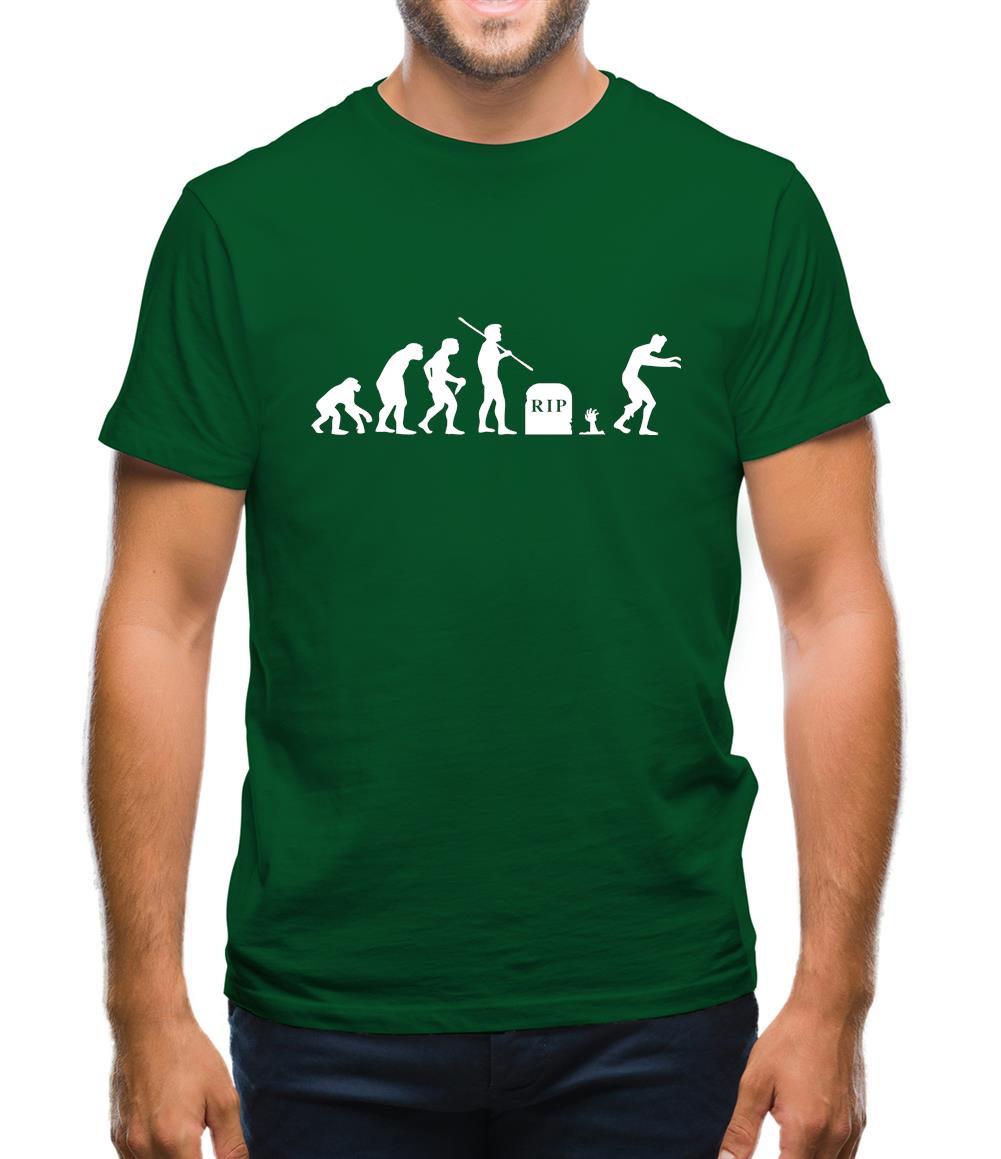 Zombie Evolution Mens T-Shirt