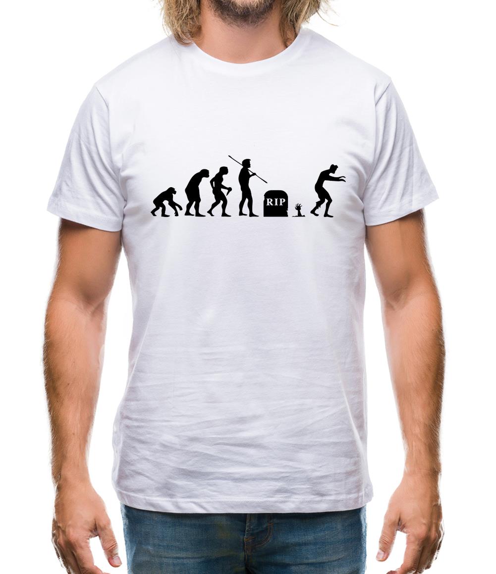 Zombie Evolution Mens T-Shirt