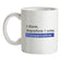 I think, therefore I vote Conservative Ceramic Mug