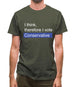 I Think, Therefore I Vote Conservative Mens T-Shirt