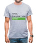 I Think, Therefore I Vote Green Mens T-Shirt