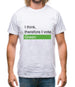 I Think, Therefore I Vote Green Mens T-Shirt