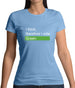 I Think, Therefore I Vote Green Womens T-Shirt