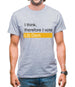 I Think, Therefore I Vote Lib Dem Mens T-Shirt