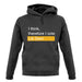 I Think, Therefore I Vote Lib Dem unisex hoodie