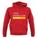 I Think, Therefore I Vote Lib Dem unisex hoodie