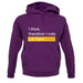 I Think, Therefore I Vote Lib Dem unisex hoodie