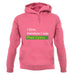 I Think, Therefore I Vote Plaid Cymru unisex hoodie