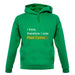 I Think, Therefore I Vote Plaid Cymru unisex hoodie