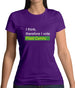 I Think, Therefore I Vote Plaid Cymru Womens T-Shirt