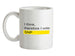 I think, therefore I vote SNP Ceramic Mug