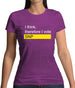 I Think, Therefore I Vote Snp Womens T-Shirt